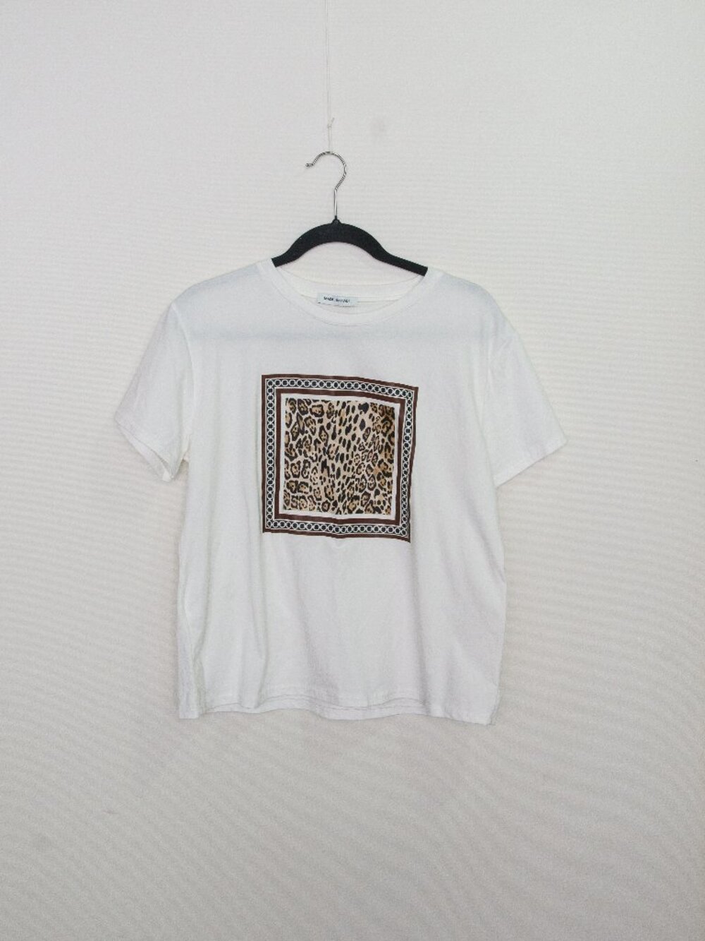 White short-sleeve t-shirt – Made in Italy